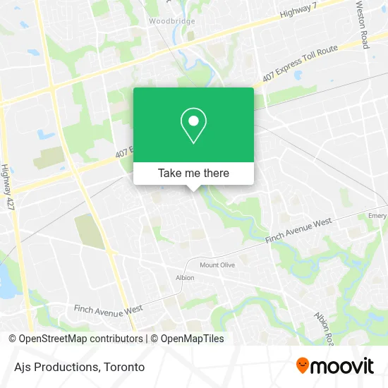 Ajs Productions map