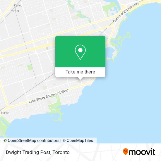 Dwight Trading Post map