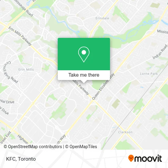 Kfc map