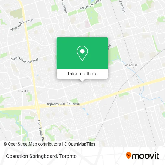 Operation Springboard map