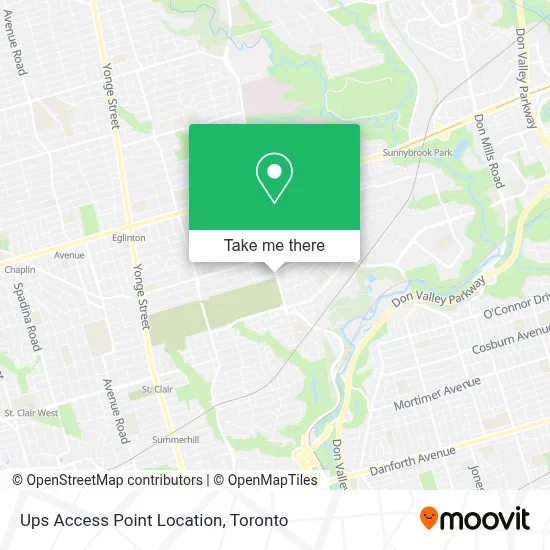 Ups Access Point Location plan
