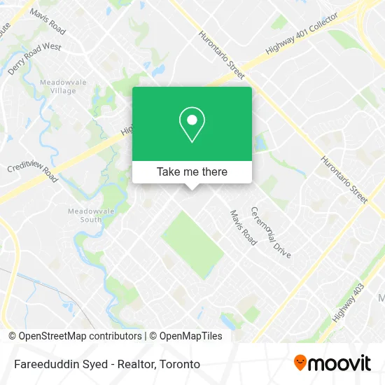 Fareeduddin Syed - Realtor map