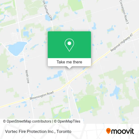 Vortec Fire Protection Inc. map