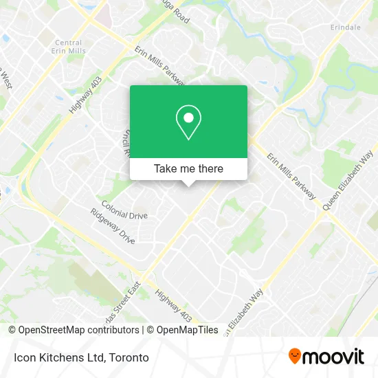 Icon Kitchens Ltd map