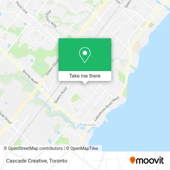 Cascade Creative map