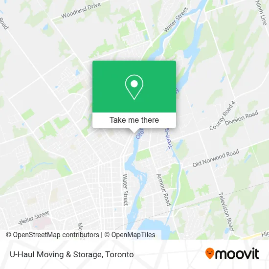 U-Haul Moving & Storage map