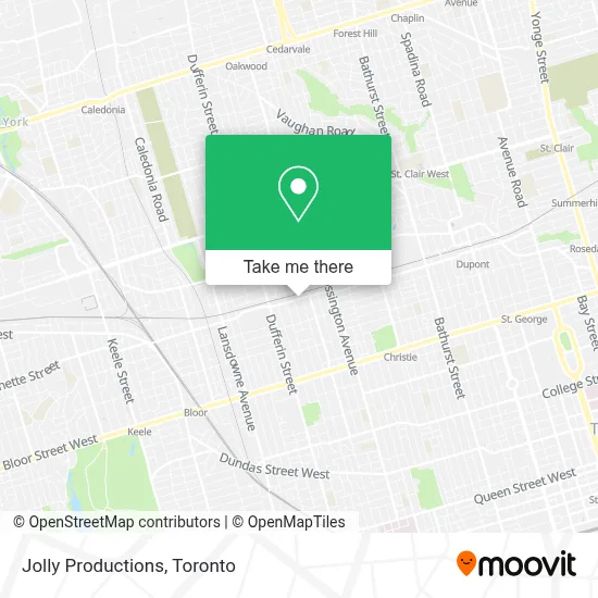 Jolly Productions map