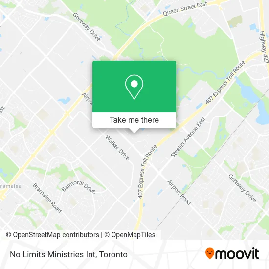 No Limits Ministries Int map
