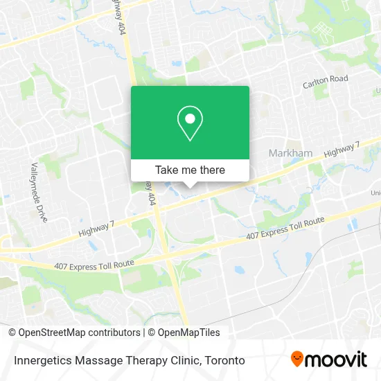 Innergetics Massage Therapy Clinic map
