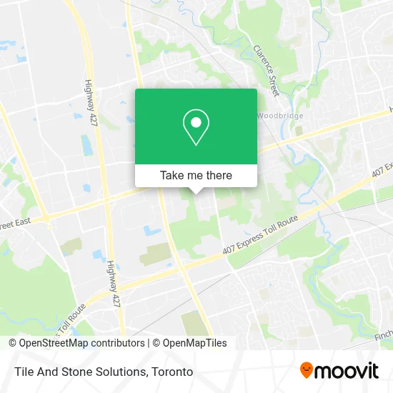 Tile And Stone Solutions map