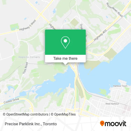 Precise Parklink Inc. map