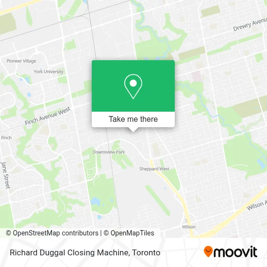 Richard Duggal Closing Machine map