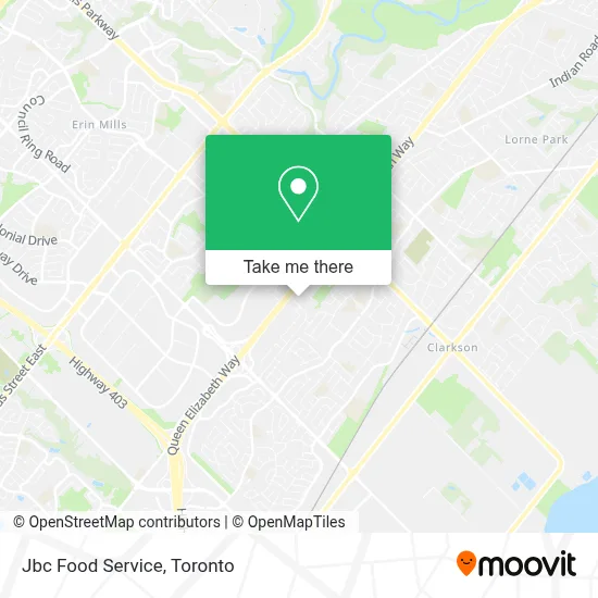Jbc Food Service map