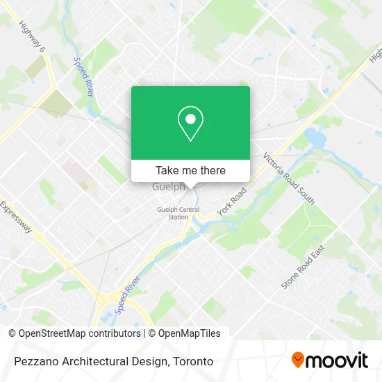 Pezzano Architectural Design map