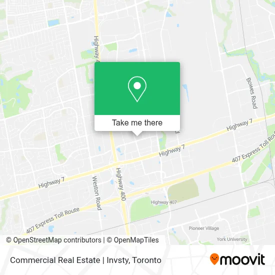 Commercial Real Estate | Invsty map