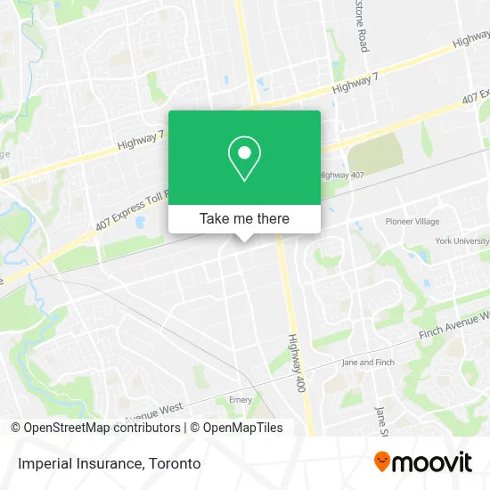 Imperial Insurance map