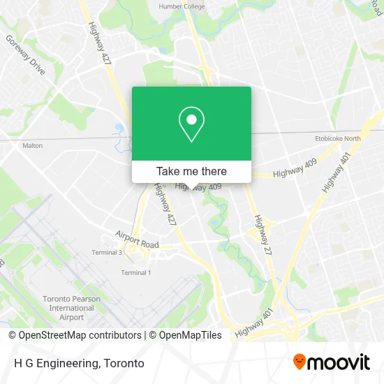 H G Engineering map