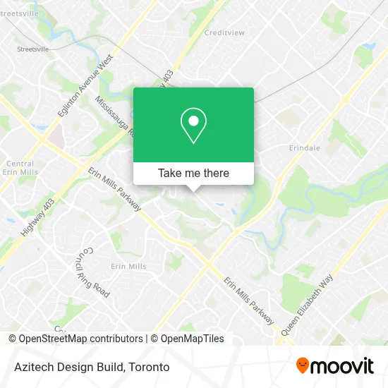 Azitech Design Build map