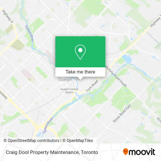 Craig Dool Property Maintenance map