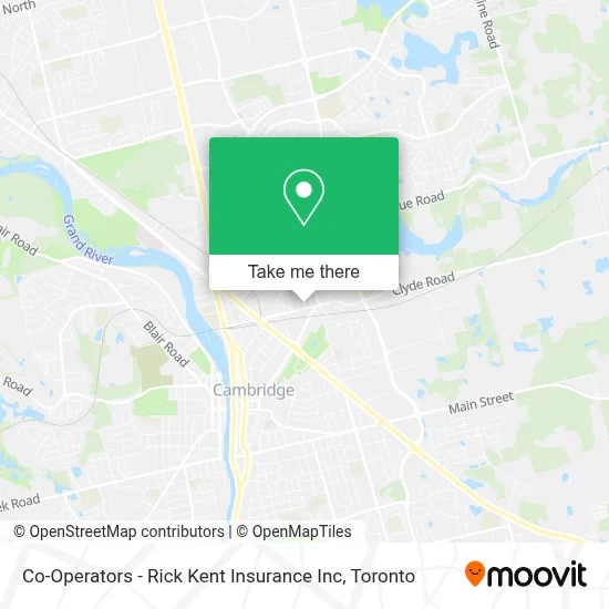 Co-Operators - Rick Kent Insurance Inc map