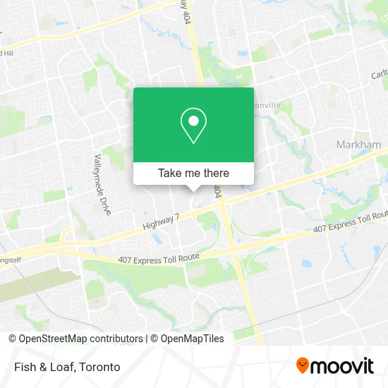 Fish & Loaf map