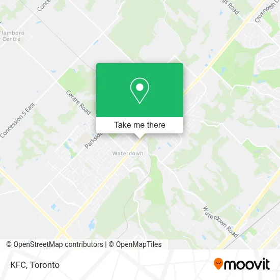 Kfc map