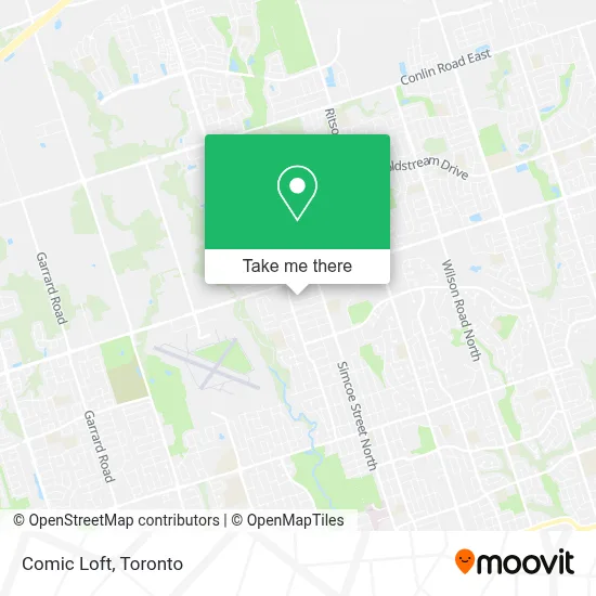 Comic Loft map