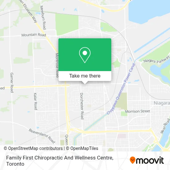 Family First Chiropractic And Wellness Centre map