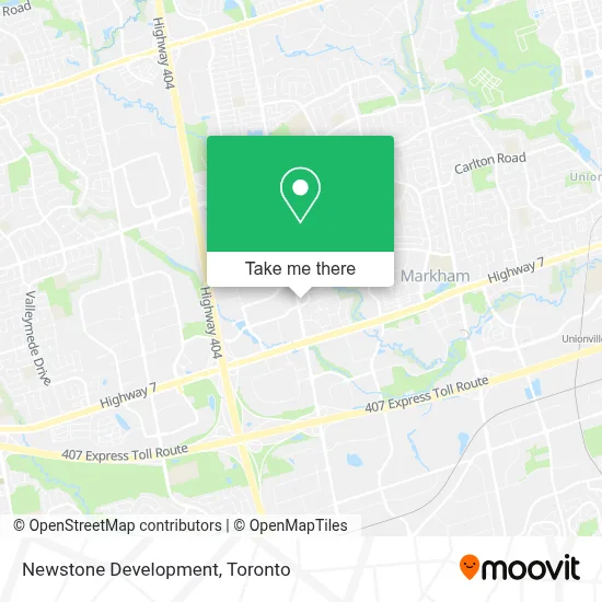Newstone Development map