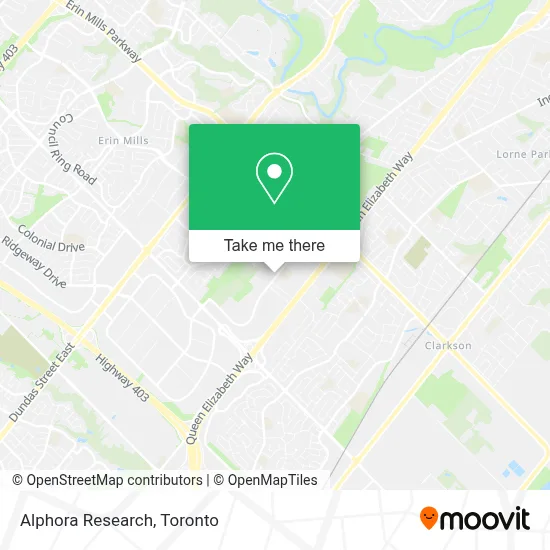 Alphora Research map