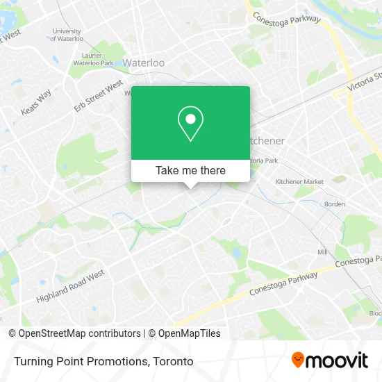 Turning Point Promotions map