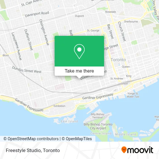 Freestyle Studio map
