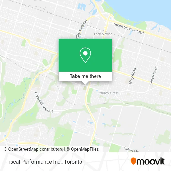 Fiscal Performance Inc. map