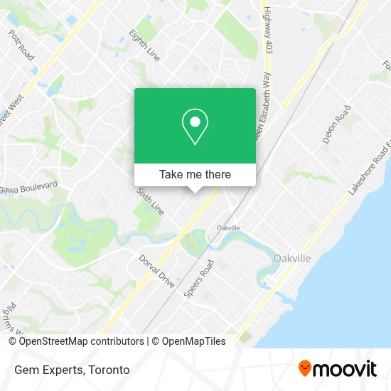 Gem Experts map
