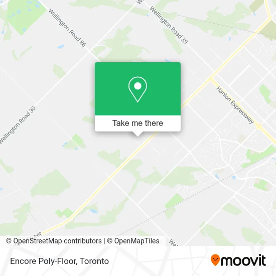 Encore Poly-Floor map