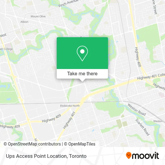 Ups Access Point Location plan