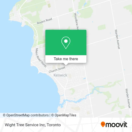 Wight Tree Service Inc map