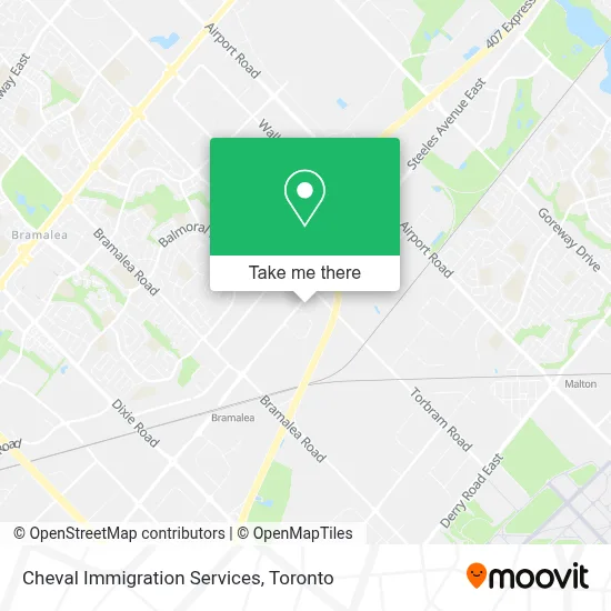 Cheval Immigration Services map