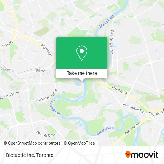 Biotactic Inc map