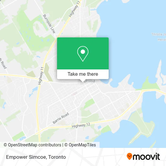 Empower Simcoe map