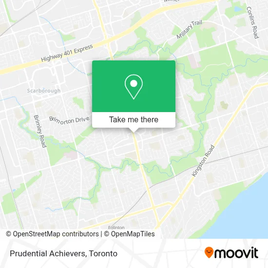 Prudential Achievers map