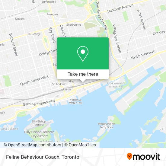 Feline Behaviour Coach map