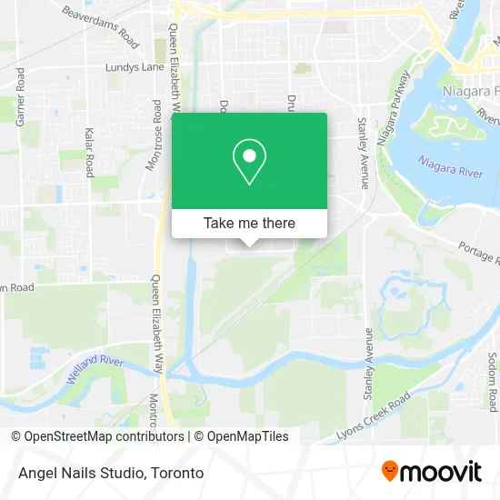 Angel Nails Studio map