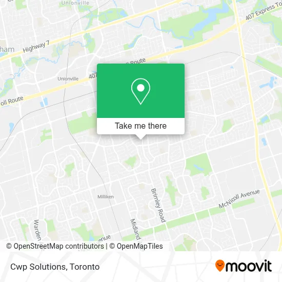 Cwp Solutions map