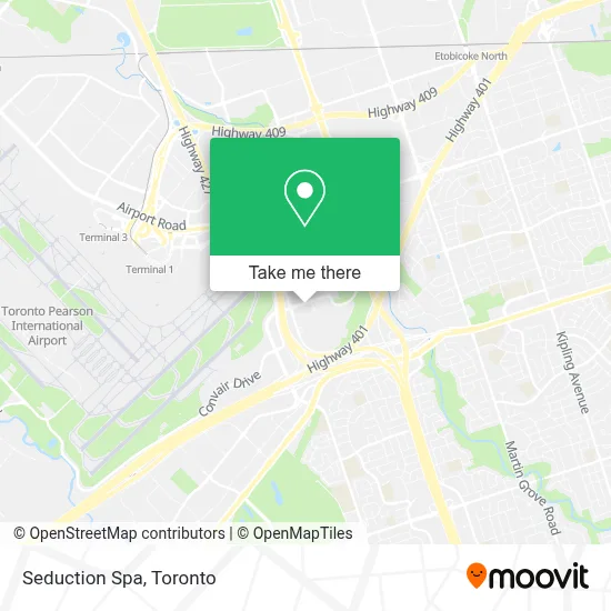 Seduction Spa map