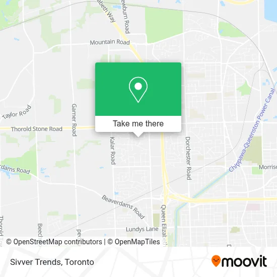 Sivver Trends map