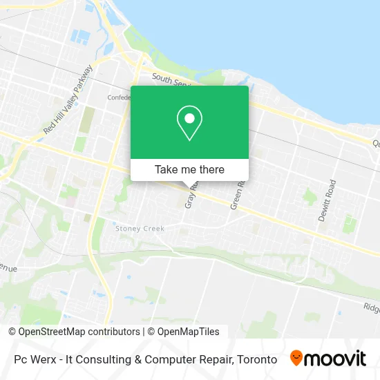 Pc Werx - It Consulting & Computer Repair map