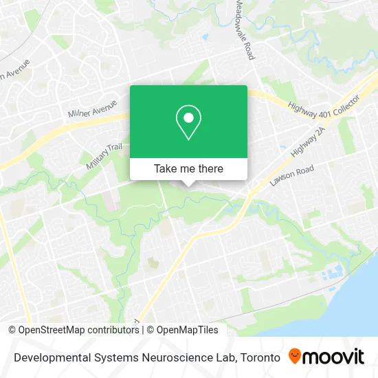 Developmental Systems Neuroscience Lab map