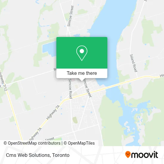 Cms Web Solutions map
