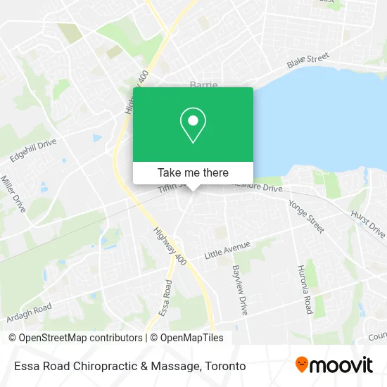 Essa Road Chiropractic & Massage map